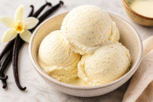 vanilla bean ice cream