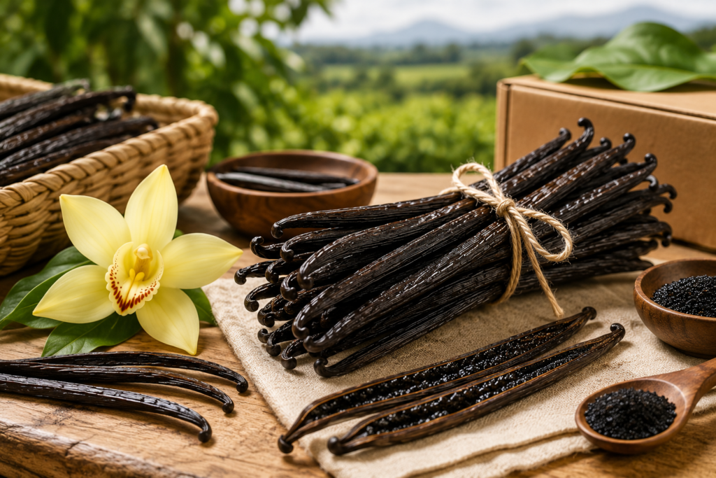 Best Organic Vanilla Bean Supplier in India