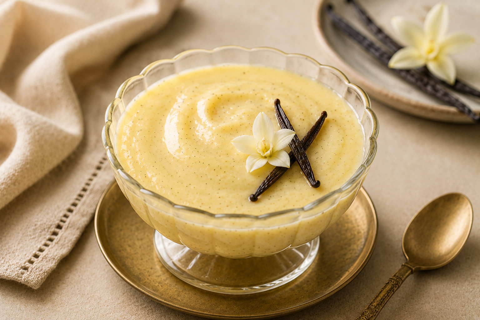 Vanilla Bean Custard Recipe