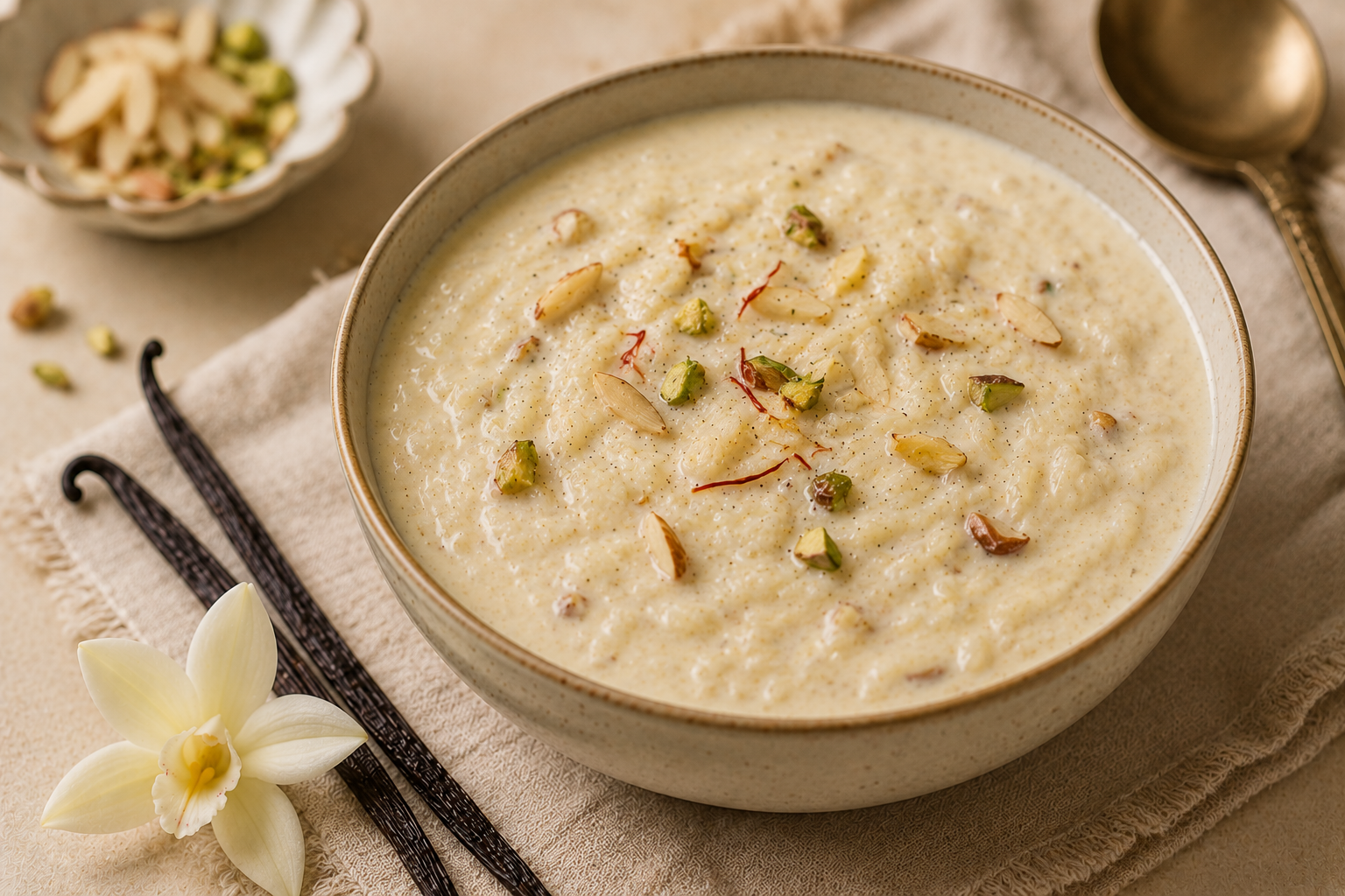 Vanilla Bean Kheer Recipe