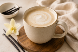 Vanilla Bean Latte at Home