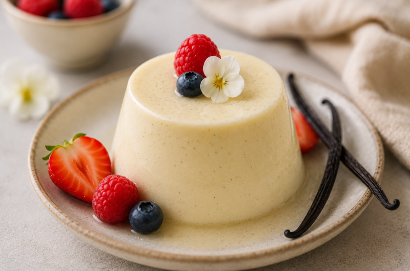Vanilla Bean Panna Cotta