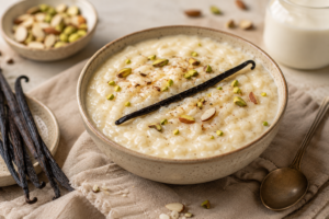 Vanilla Bean Rice Pudding
