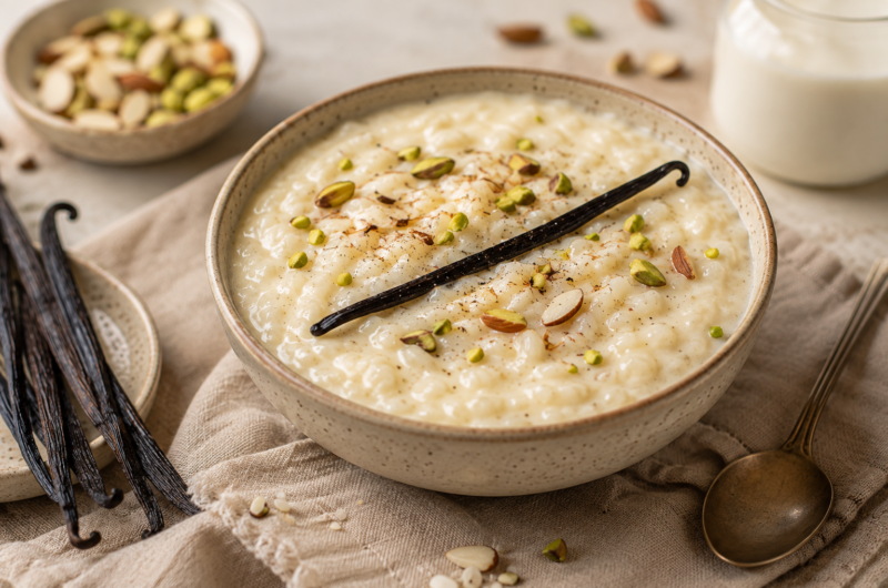 Vanilla Bean Rice Pudding