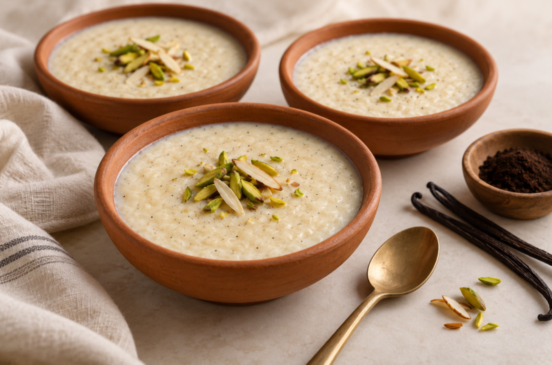Vanilla Phirni Recipe